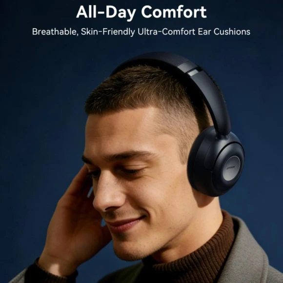 Hybrid Active Noise Reduction Bluetooth Earphone — Wireless Earbuds, JOYROOM
