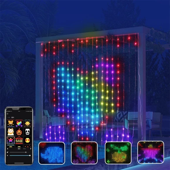 Smart Curtain Lights — LED Strip Lights, Elfeland