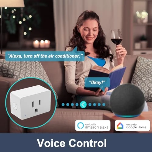4 Pack Smart Plugs with WiFi and Bluetooth — Smart Plug, MMU