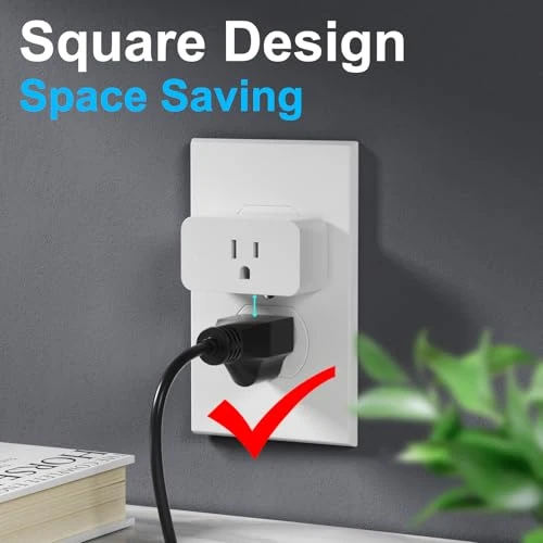 4 Pack Smart Plugs with WiFi and Bluetooth — Smart Plug, MMU