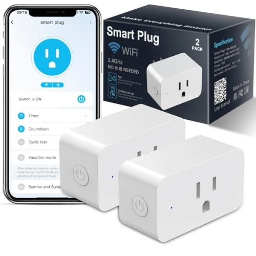4 Pack Smart Plugs with WiFi and Bluetooth — Smart Plug, MMU