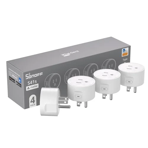 Matter Smart Plug 4-Pack — Smart Plug, Sonoff