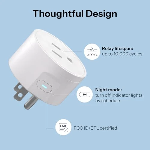 Matter Smart Plug 4-Pack — Smart Plug, Sonoff
