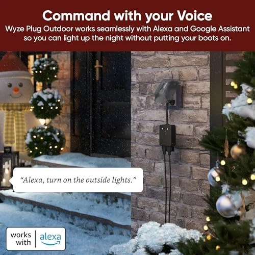 Outdoor Smart Plug with Dual Outlets — Smart Plug, Wyze