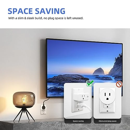 Smart Plug, 15A WiFi Outlet with Timer & Group Control — Smart Plug, junlit