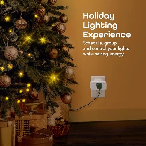 Smart Plug Mini 15A WiFi Outlet 2-Pack — Smart Plug, Geeni
