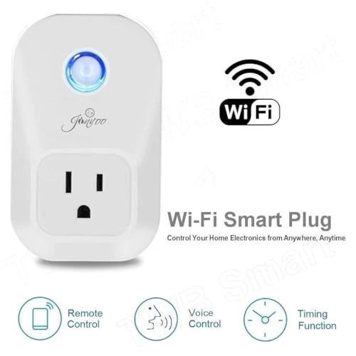 Smart Plug, WiFi Outlet Socket Remote Control with Timer Function — Smart Plug, Jinvoo