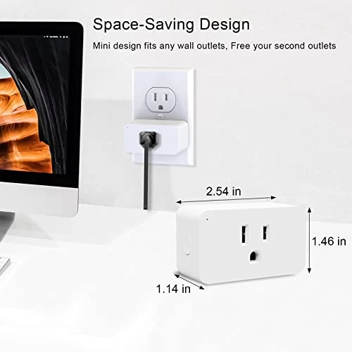 WiFi Smart Dimmable Plug 2 Pack — Smart Plug, Eva's Light Store