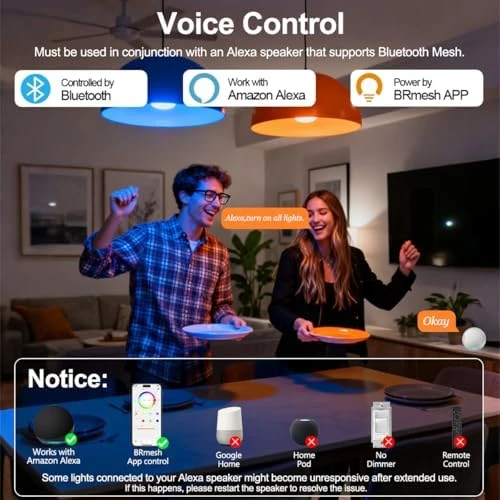 App-Controlled Globe Light Bulbs — Smart Light Bulb, ILC