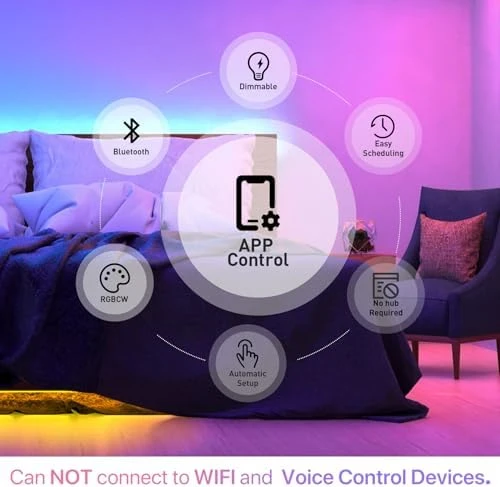 Bluetooth Smart Light Bulb A19 E26 — Smart Light Bulb, ORALUCE