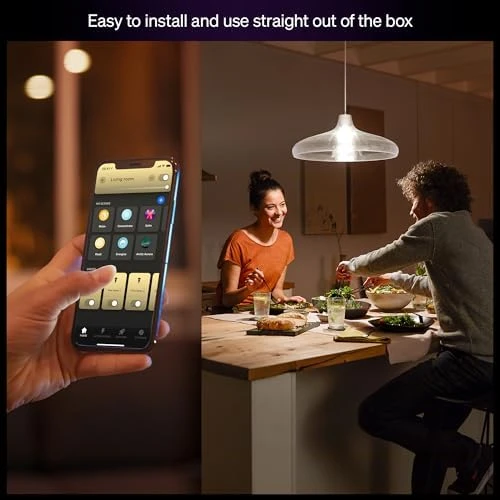 Hue Smart LED A21 Bulb 1-Pack, Warm White Light 2700K, E26 Base, 13.5W, 1600 Lumens, Dimmable LED Bulbs — Smart Light Bulb, Philips