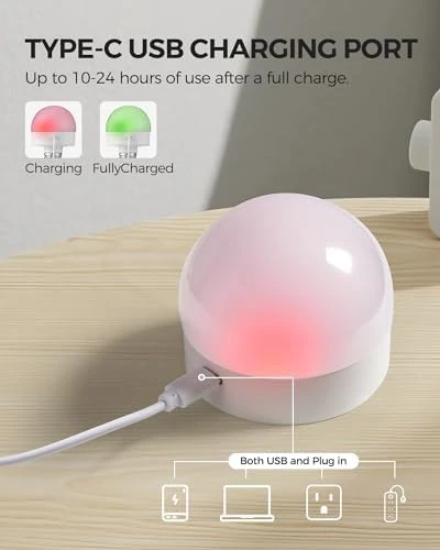 Rechargeable Light Bulbs with Remote Control — Smart Light Bulb, GOEBLESON