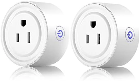 Smart Plug 2 Pack Wi-Fi Enabled Mini Smart Socket — Smart Plug, Apromio