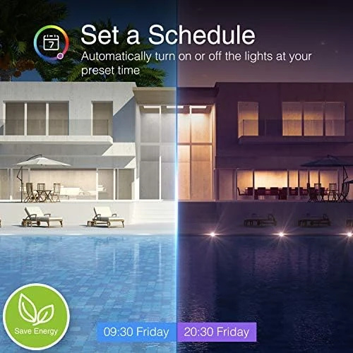 Wi-Fi Smart Light Bulb, Full Color Changing Light Bulb(RGB+W) 2 Pack — Smart Light Bulb, Seago