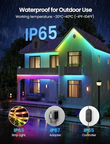 AI Smart Outdoor LED Strip Lights — LED Strip Lights, Lepro