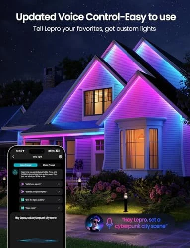 AI Smart Outdoor LED Strip Lights — LED Strip Lights, Lepro