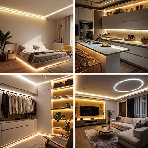 COB LED Strip Light Warm White — LED Strip Lights, AXMOTUT