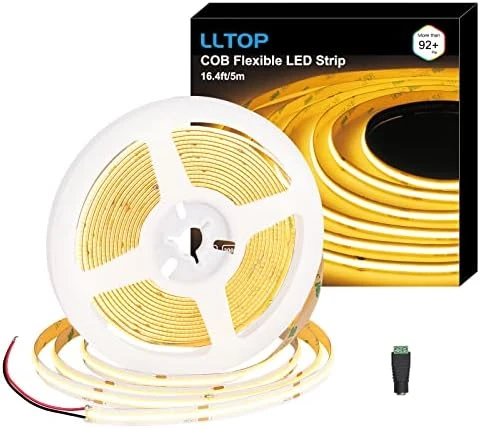 COB LED Strip Lights Daylight White 6000K — LED Strip Lights, LLTOP