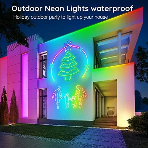 LED Neon Rope Lights 60FT — LED Strip Lights, SINLEY