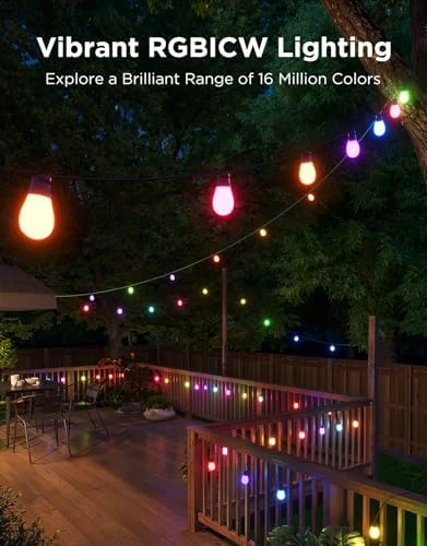 LED Outdoor String Lights 48ft — LED Strip Lights, Govee