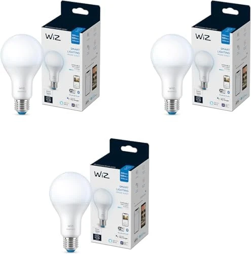 LED Smart Bulb - Pack of 2 - 650 Lumen - E26 - Indoor — Smart Light Bulb, WiZ Connected