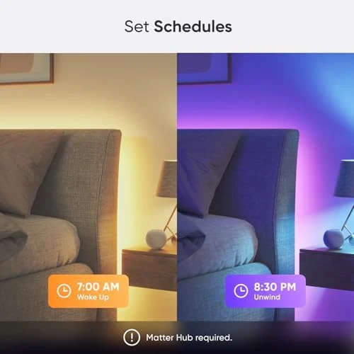 Smart Multicolor LED Lightstrip 200" — LED Strip Lights, Nanoleaf