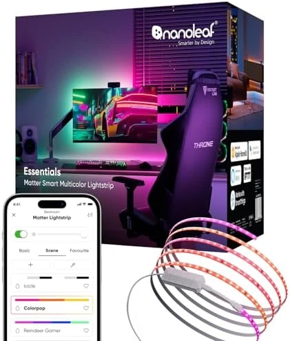 Smart Multicolor LED Lightstrip 200" — LED Strip Lights, Nanoleaf