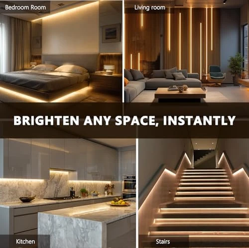 Smart Silicone LED Strip for Recessed Lighting — LED Strip Lights, Visit the V4light Store
