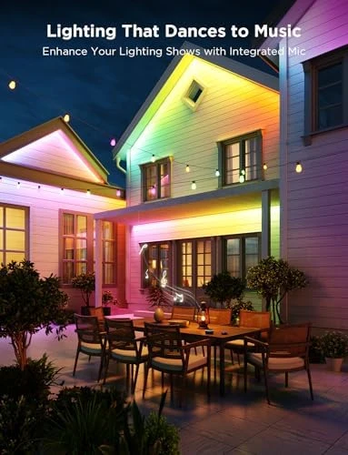 Outdoor LED Strip Lights RGBIC with Warm and Cold White — LED Strip Lights, Govee