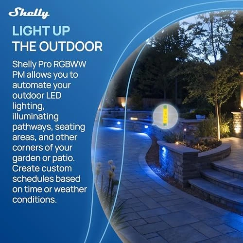 Pro RGBWW PM LED Controller — LED Strip Lights, Shelly