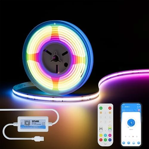 RGB Smart IC COB LED Strip Lights Chasing Color — LED Strip Lights, MIWISE