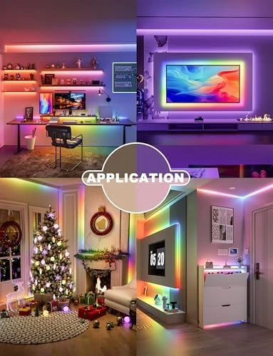 RGB Smart IC USB LED Light Strip 6.56ft — LED Strip Lights, PAUTIX