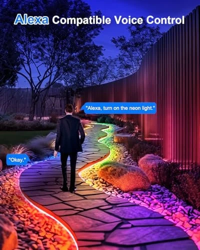 RGBIC LED Strip Lights, 33Ft Neon Rope Lights — LED Strip Lights, echosari