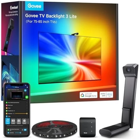 TV Backlight 3 Lite with Fish-Eye Correction — LED Strip Lights, Govee