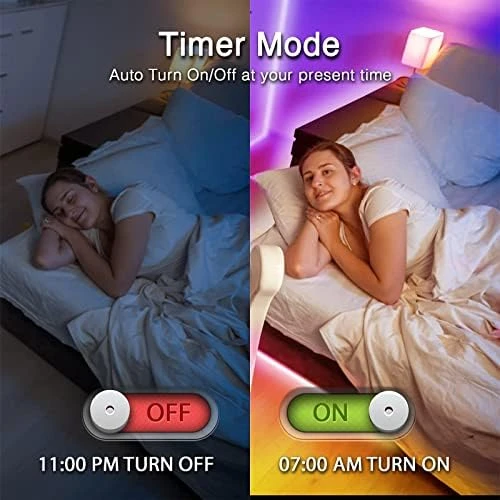 USB-Powered RGB LED Strip Lights, Music Sync & Sound-Reactive Color Changing Lights — LED Strip Lights, hyrion
