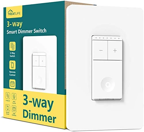 3 Way Smart Dimmer Switch 2 Pack — Smart Switch, TREATLIFE