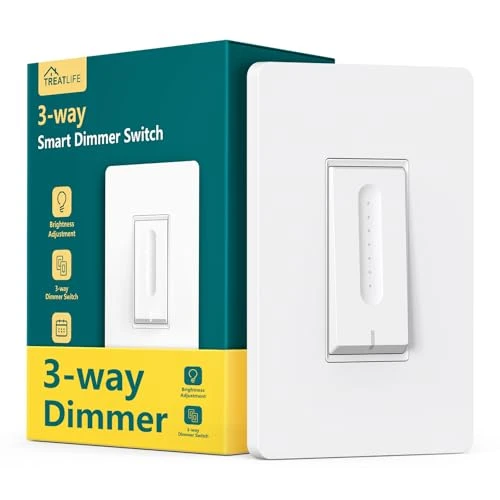 3 Way Smart Dimmer Switch — Smart Switch, TREATLIFE