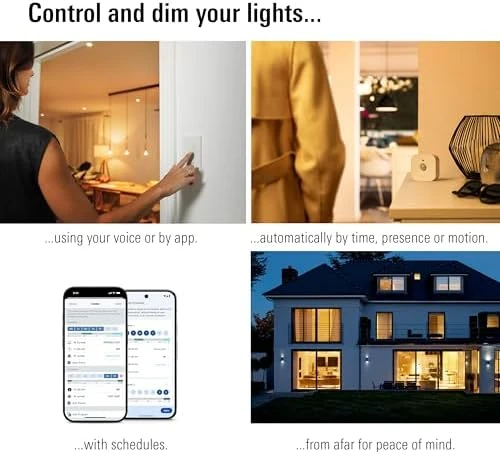 Dimmer Switch (Matter) 2-Pack – Smart Dimmer Switch — Smart Switch, EVE