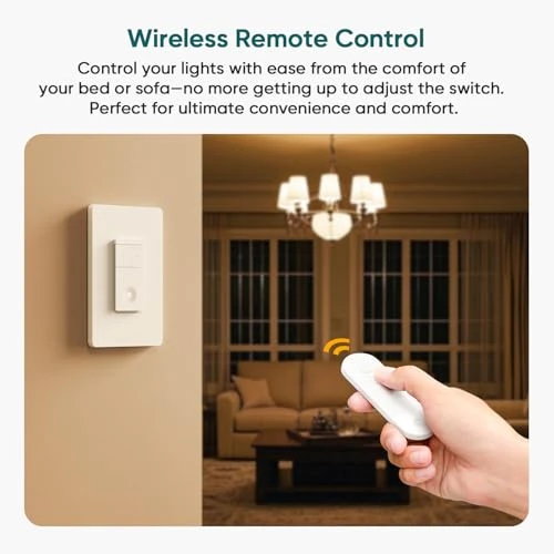 Dimmer Switch with Magnetic Remote — Smart Switch, TREATLIFE