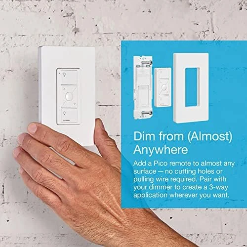 Original Smart Dimmer Switch With Wallplate — Smart Switch, Lutron