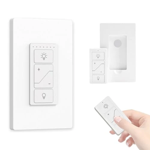 Smart Dimmer Light Switch with Wireless Remote — Smart Switch, Sunmerit