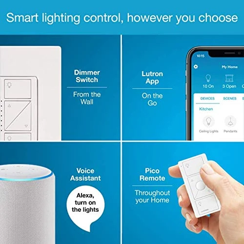Smart Lighting Hub for Light Bulbs and Fans — Smart Home Hub, Lutron