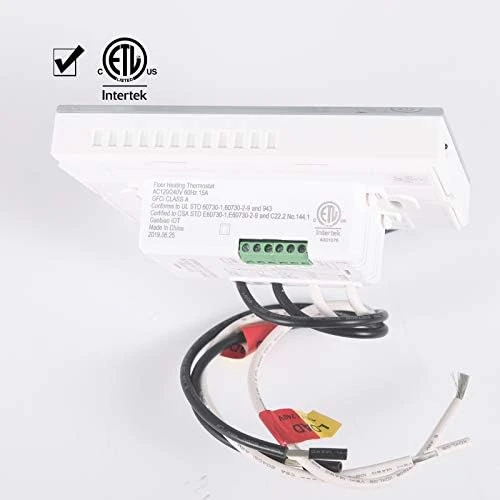 Programmable Thermostat for Radiant Underfloor Heating — Smart Thermostat, BOWSEN