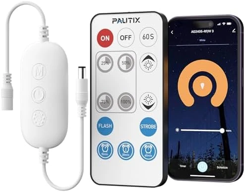 RF WiFi Smart Remote Dimmer for Single Color LED Strip Lights — LED Strip Lights, PAUTIX