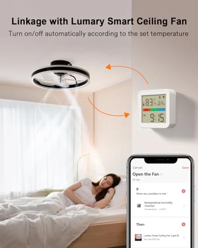 Smart Thermometer Hygrometer — Smart Thermometer, Lumary