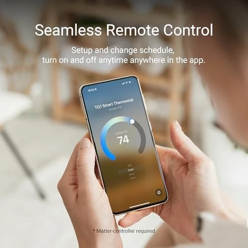 Smart Thermostat for Home, Programmable WiFi with Matter Protocol — Smart Thermostat, LUX