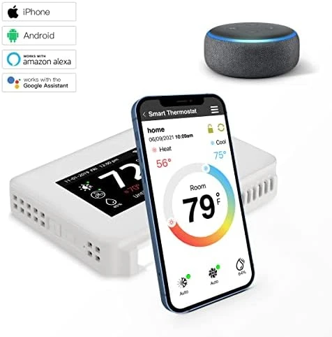 Smart Wi-Fi 7 Day Programmable Thermostat — Smart Thermostat, vine