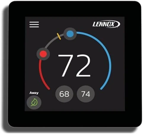 L40 Dual Fuel 1 Stage Heat 1 Stage Cool Touchscreen Smart Programmable WiFi Thermostat with Auxiliary/Emergency Heat... — Smart Thermostat, Ecostar Energy