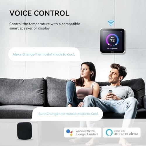 Programmable Smart Wi-Fi Thermostat — Smart Thermostat, vine