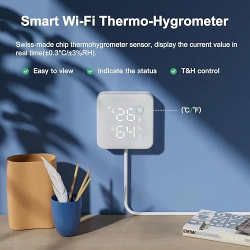 Smart Air Conditioner & Heater Pump Controller — Smart Thermostat, WOOX